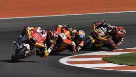 Carrera de Moto2 en el GP de Valencia