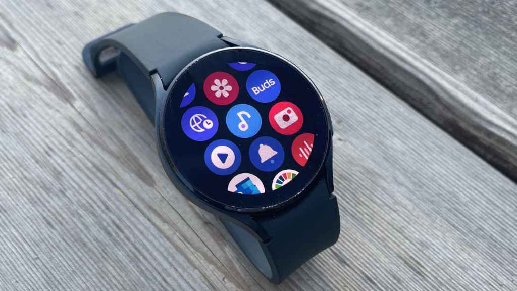 Menú de aplicaciones del Samsung Galaxy Watch 4