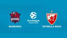 Baskonia - Estrella Roja: siga en directo el partido de la Euroliga