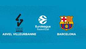 Asvel Villeurbanne - Barcelona: siga en directo el partido de la Euroliga