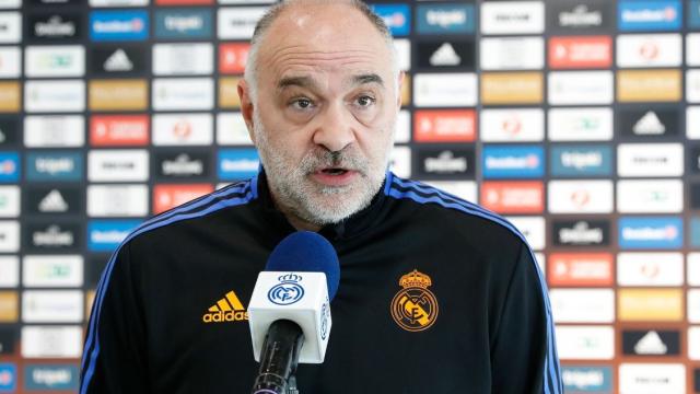 Pablo Laso, hablando para Realmadrid TV