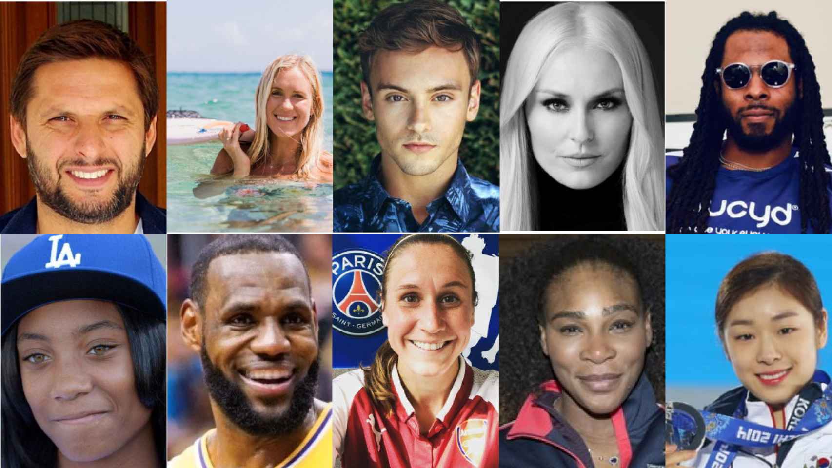 Los 10 rostros de la solidaridad en el deporte