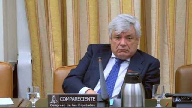Ramón Blanco,  en su comparecencia en la comisión de investigación del Congreso en 2018./