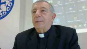 El nuevo obispo de Salamanca y Ciudad Rodrigo, José Luis Retana, atiende a los medios