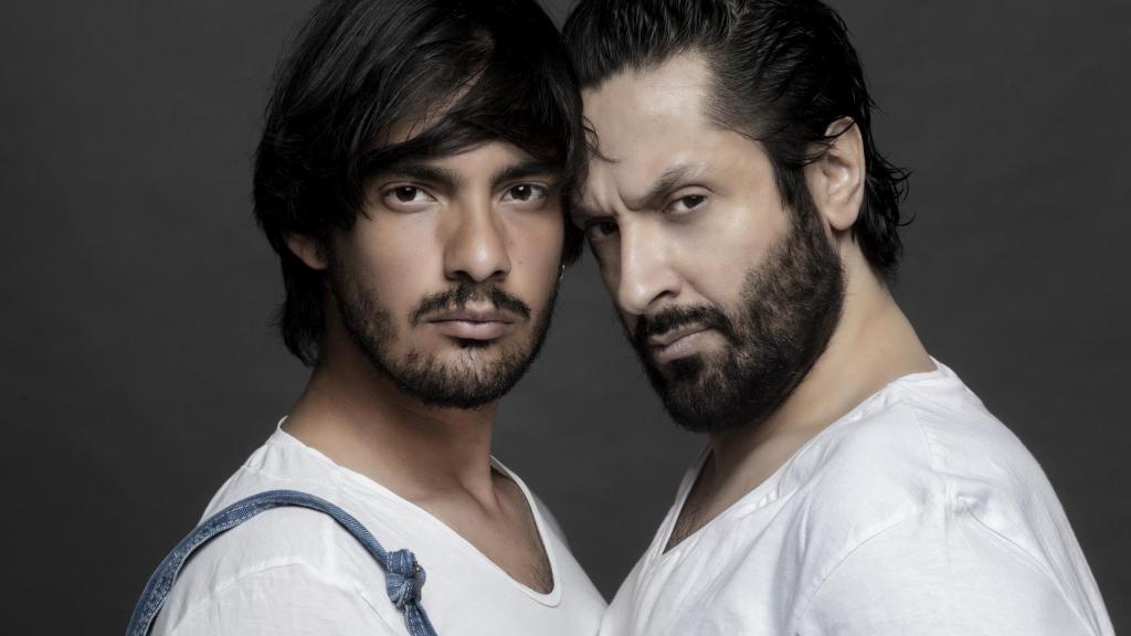 Álex Reyes y Rafael Amargo en una imagen promocional de 'Yerma'.