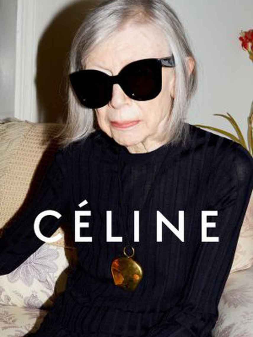 Joan Didion posa para Céline.