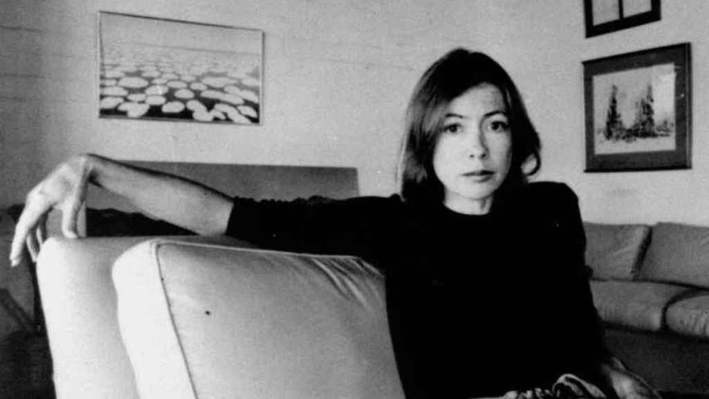 Joan Didion en 1977.