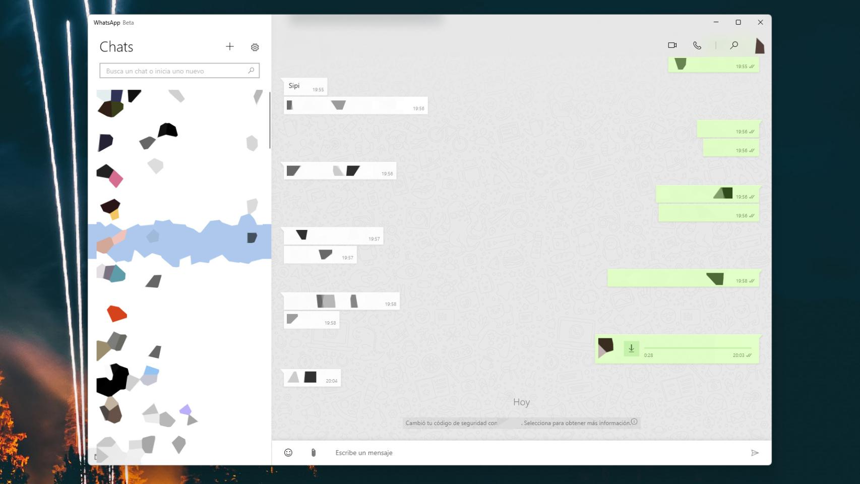 Nuevo diseño de WhatsApp para Windows.