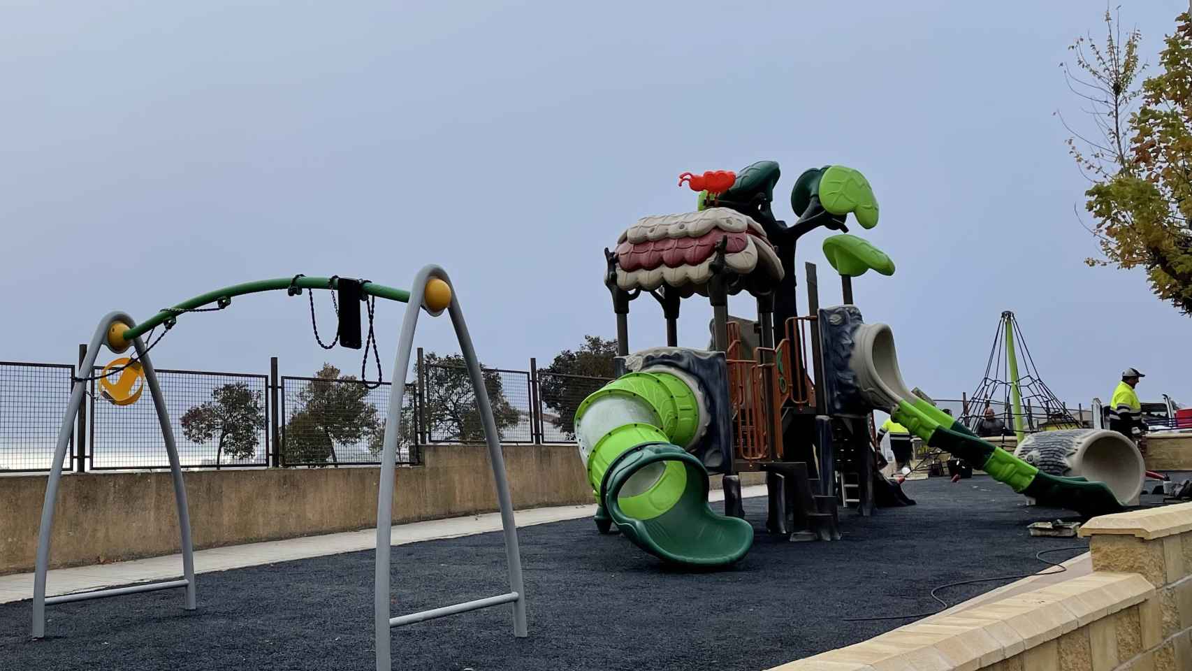Imagen del parque infantil del barrio de José