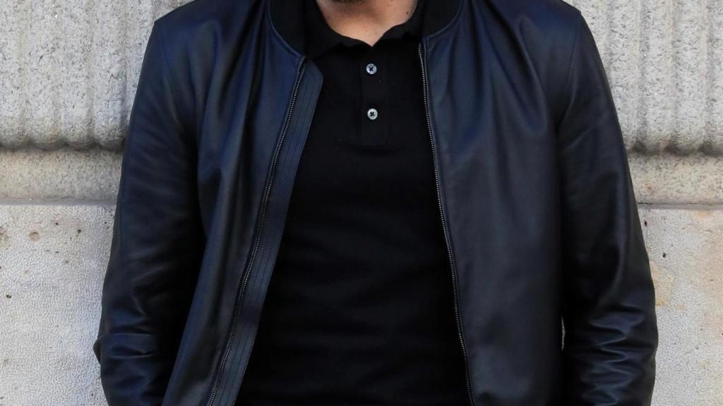 El actor Daniel Brühl durante la promoción de su última película en Madrid.
