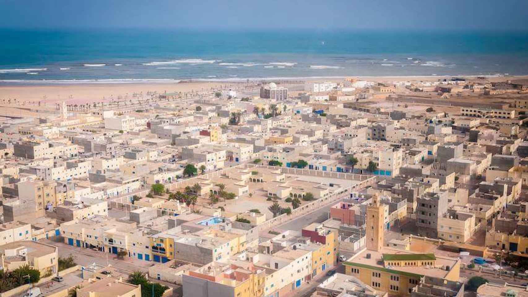 La ciudad marroquí de Tarfaya.
