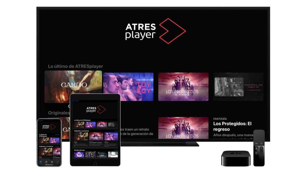 ATRESplayer, primer servicio español de streaming en estar disponible dentro de Apple TV