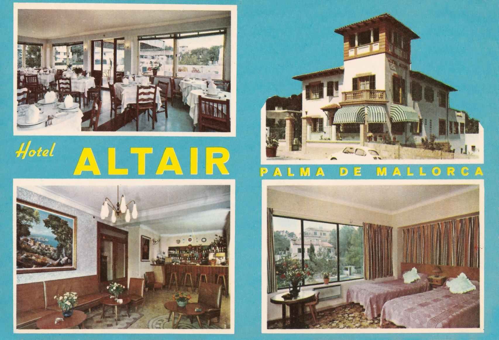 Hotel Altair, Mallorca, 1956 . Fuente: Meliá.