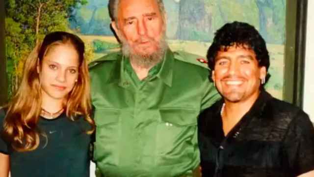 Mavys Álvarez, Fidel Castro y Maradona