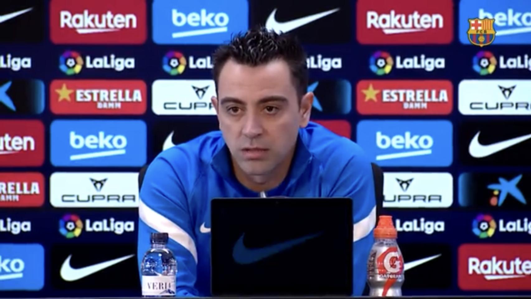 Xavi Hernández, motivado antes de su debut: 