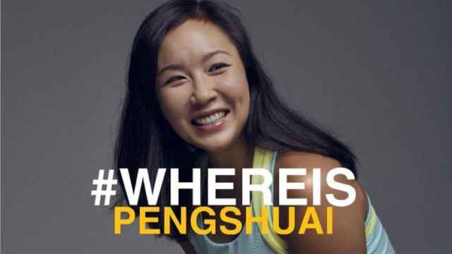 Campaña para denunciar la desaparición de Peng Shuai