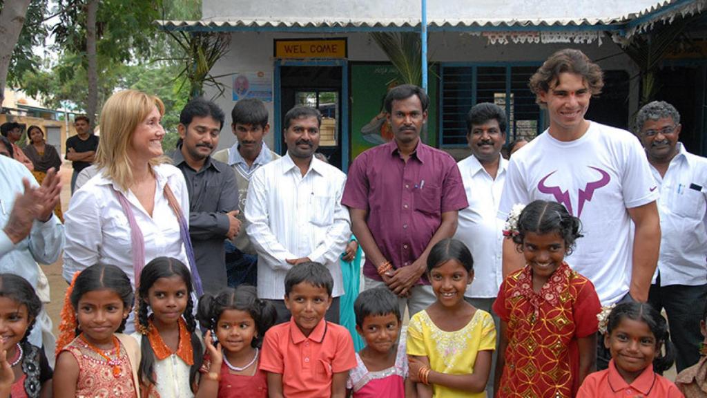 Así funciona la fundación solidaria de Rafa Nadal, el modelo a copiar ...