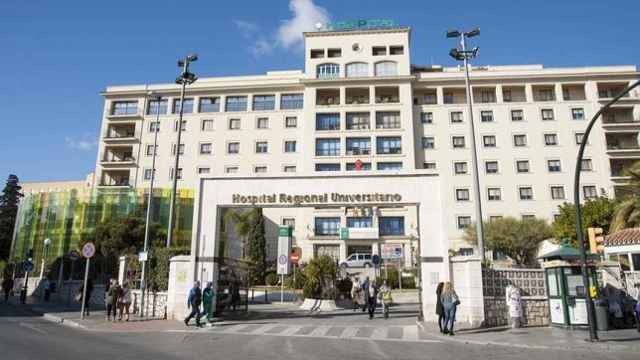 El Hospital Regional Universitario de Málaga, en una imagen.