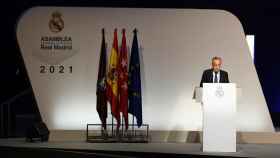 Florentino Pérez, en la Asamblea de socios del Real Madrid