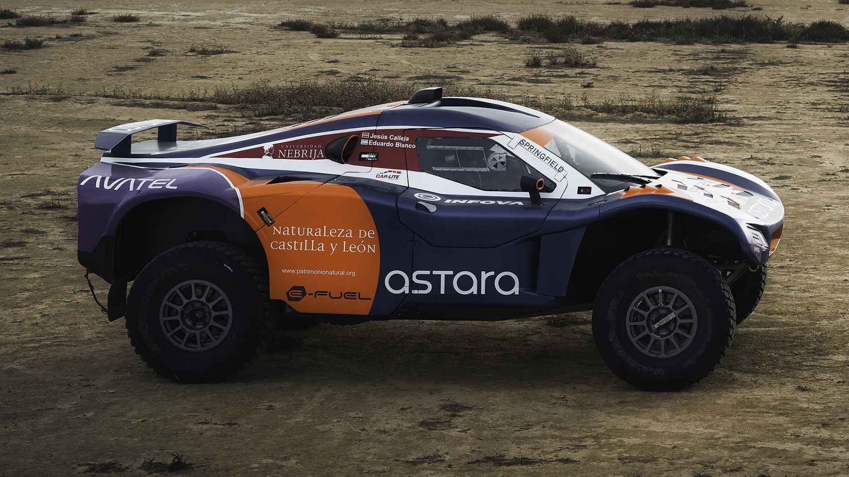 Calleja, nuevo piloto de 'Astara Team'. el año pasado finalizó el Dakar en el puesto 29.