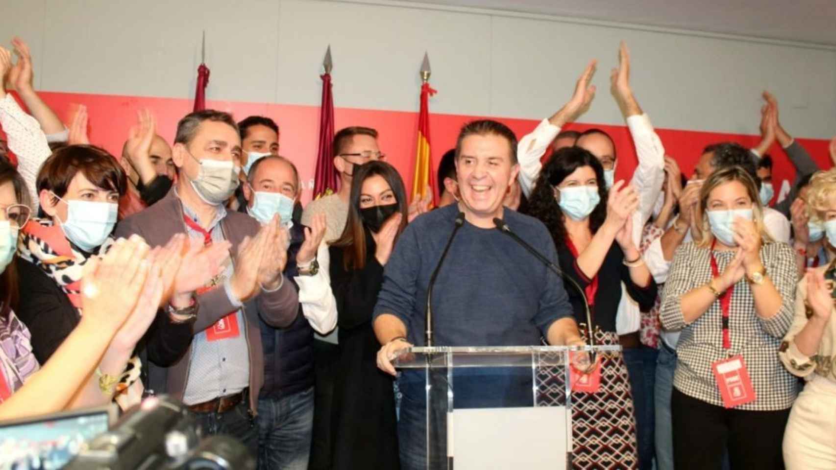 Santiago Cabañero ha obtenido el 97, 20 % de los votos de los delegados.
