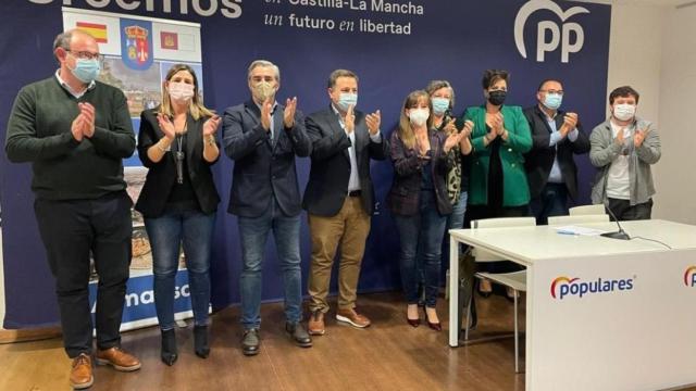 Carolina Agudo, este sábado en el Congreso del PP de Hellín.