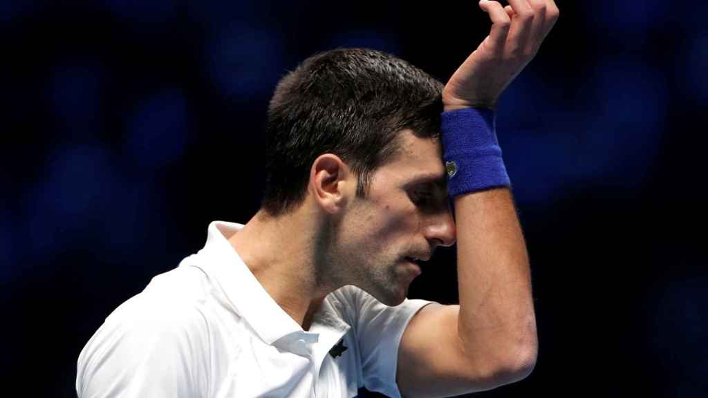 Novak Djokovic, en las ATP Finals 2021