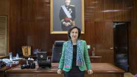 Margarita Robles, ministra de Defensa, en su despacho.