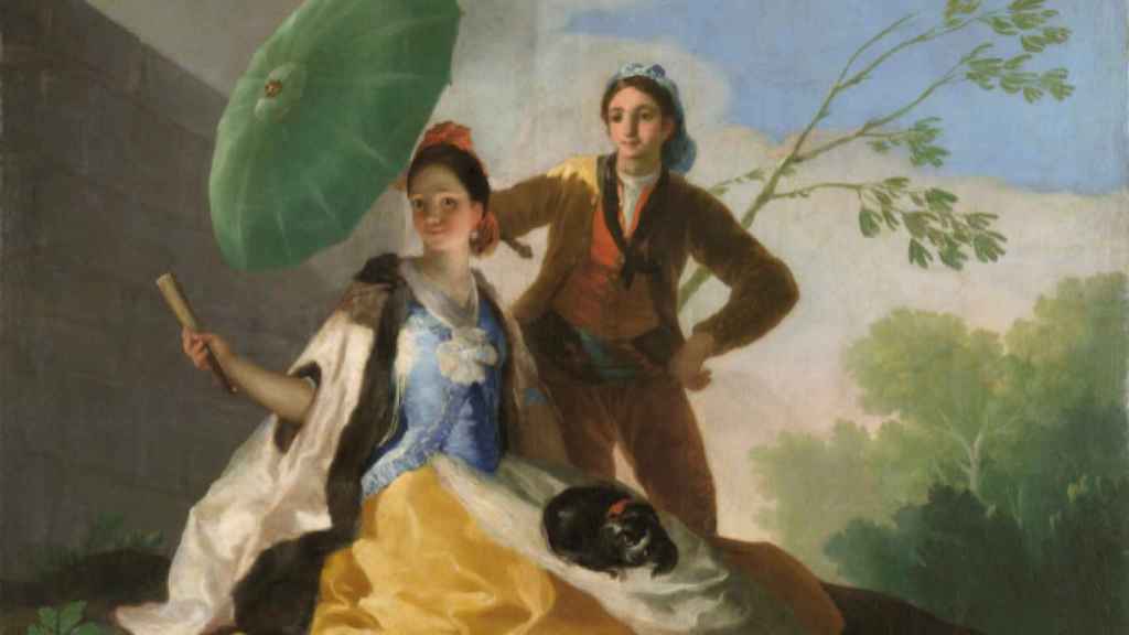 Goya: 'El quitasol', 1777 (Museo del Prado)