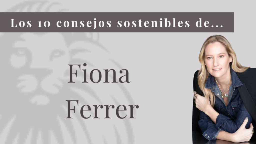 10 consejos sostenibles de Fiona Ferrer