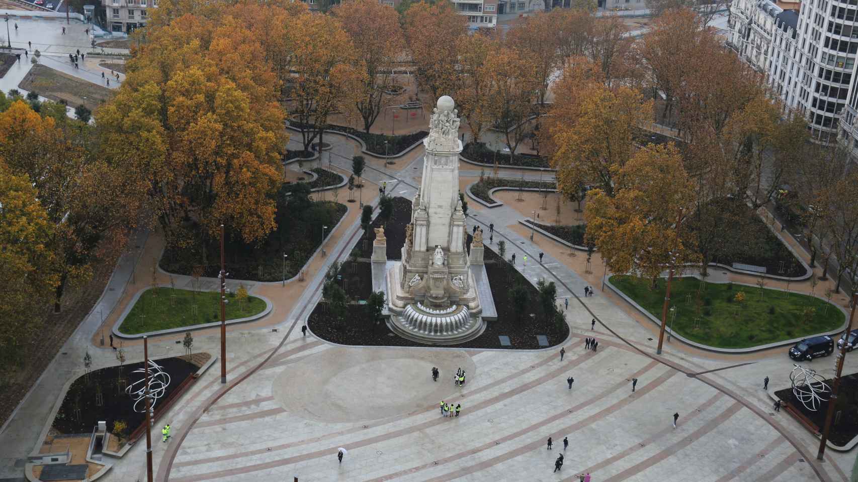 La nueva Plaza de España de Madrid.