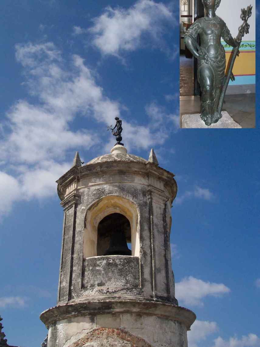 Estatua de la Giraldilla, situada en un torreón del Castillo de la Real Fuerza (la Habana).