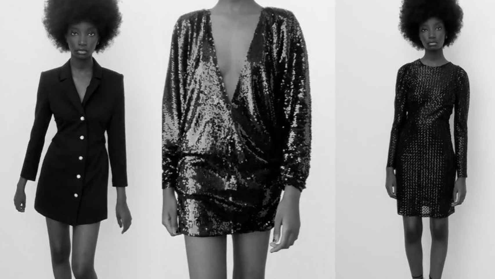 Lentejuelas, escotes y glamour: Zara lanza su nueva colección de fiesta.