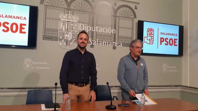 Los diputados Carlos Fernández Chanca y Fernando Rubio