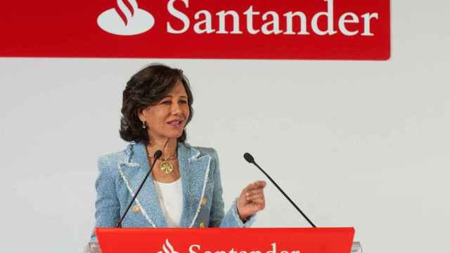 La presidenta de Banco Santander, Ana Botín, en la Conferencia Internacional de Banca 2019.