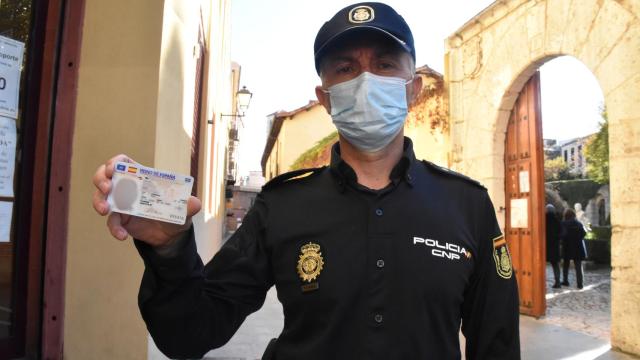 Luis Miguel Lozano, portavoz de prensa de la Policía Nacional en Valladolid