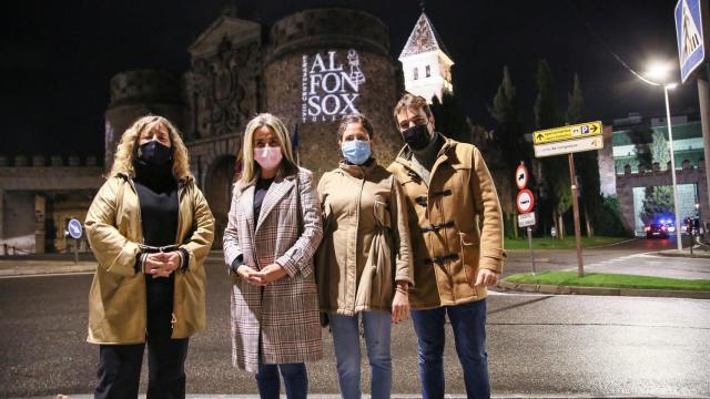 Toledo renueva la iluminación del monumento a las Tres Culturas