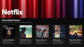 Hub de Netflix en Spotify