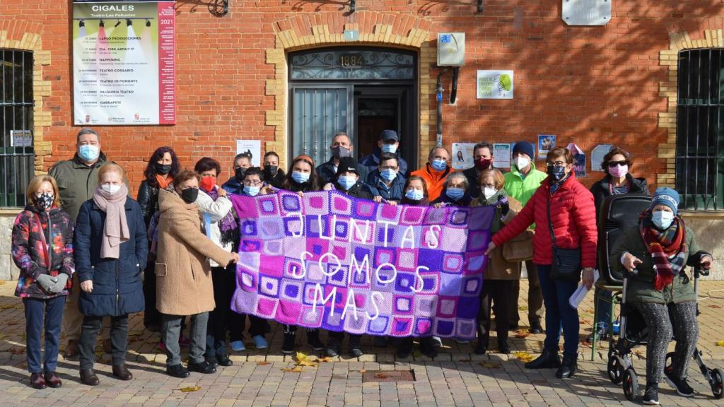 Uno de los actos programados en el Día Internacional de la eliminación de la violencia contra la mujer en Cigales
