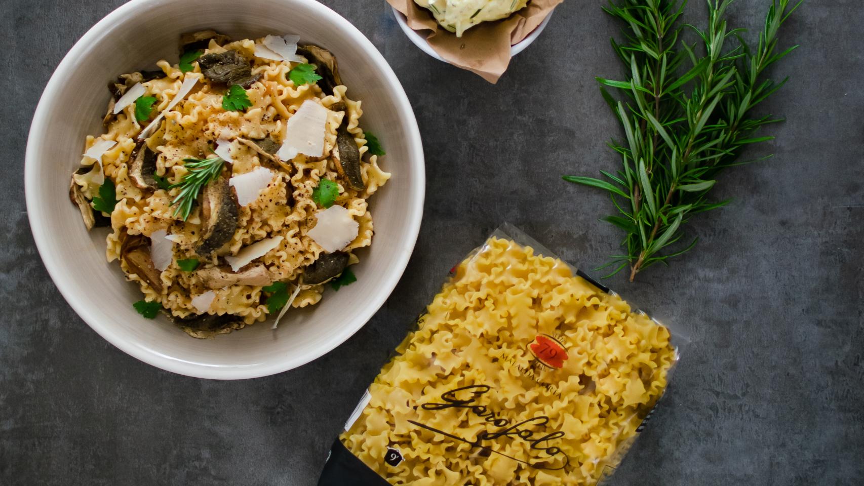 La receta perfecta para el otoño: pasta con boletus al aroma de romero