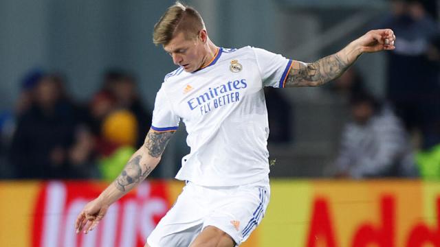 Toni Kroos, en el Sheriff Tiraspol - Real Madrid de la Champions League