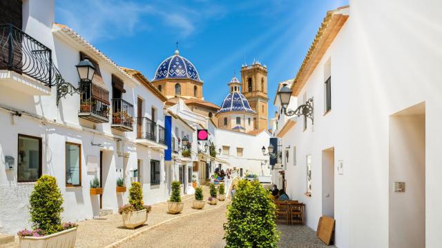 Casco antiguo de Altea.