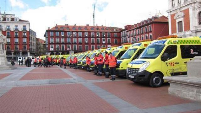 Los trabajadores del transporte sanitario siguen en pie de guerra