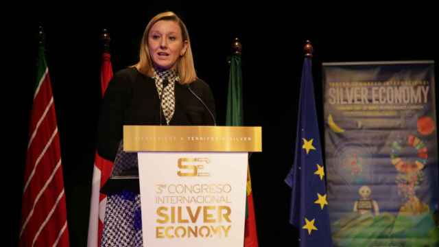 Isabel Blanco en la clausura del Congreso Internacional Silver Economy