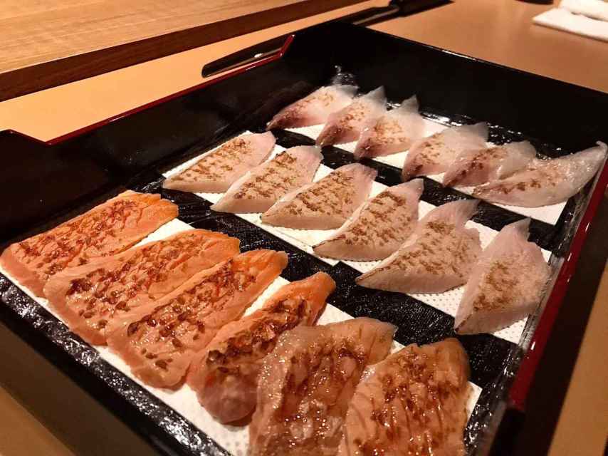 Pescados preparados en Kiro Sushi
