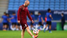 Andres Iniesta con el Vissel Kobe