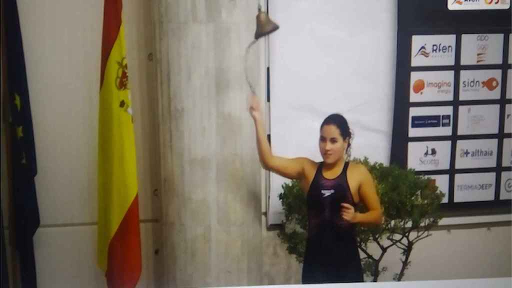 María Ramos en los Campeonatos de España de Piscina Corta 2021