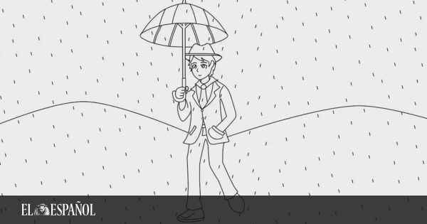 El test para saber cómo respondes al estrés: dibuja una persona bajo la  lluvia y te diré cómo eres