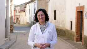 Verónica García, propietaria de la farmacia en Geria. Fotografía: ICAL