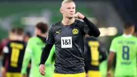 Erling Haaland con el Borussia Dortmund